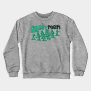 Army Men Green Plastic Soldiers Crewneck Sweatshirt